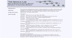 Desktop Screenshot of ingolia-lab.org