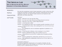 Tablet Screenshot of ingolia-lab.org